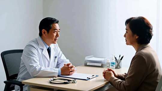 问诊医生与患者