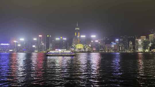 香港维多利亚港夜景