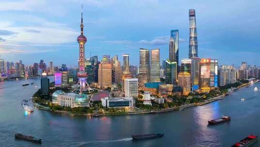 上海空镜航拍/东方明珠/5K视频素材