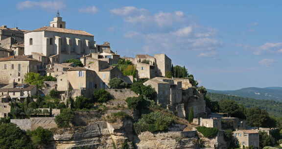 Gordes，Vucluse，Luberon；法国普罗旺斯