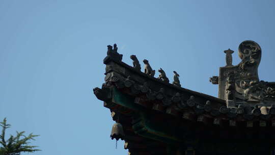 白马寺古风建筑