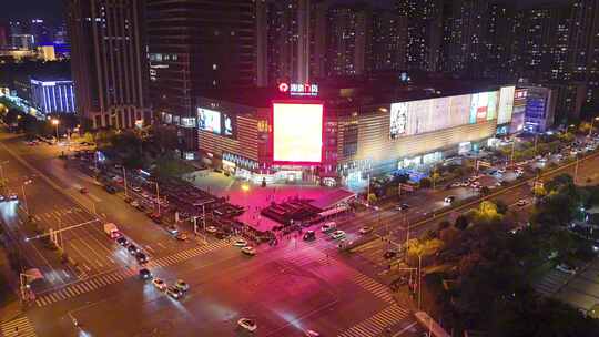 银泰百货夜景