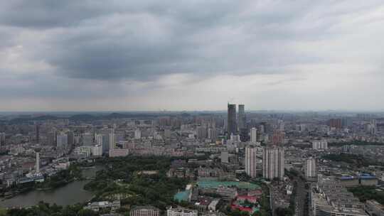 江苏徐州城市大景航拍