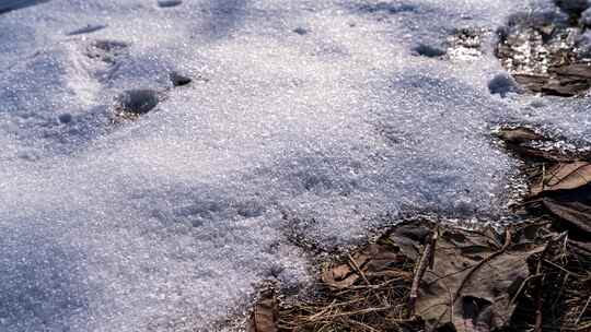 冰雪消融延时