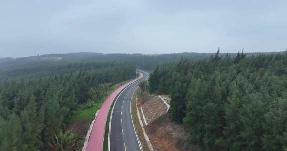 海南环岛公路航拍