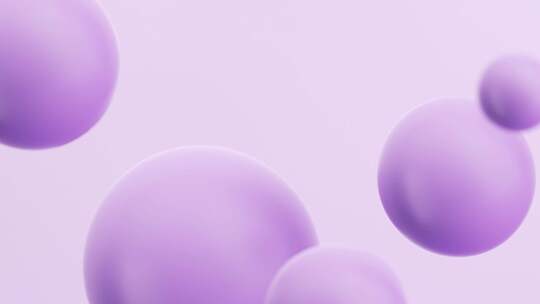 紫色简约球抽象图案背景