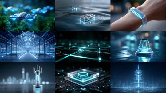 5G赋能环境监测科技守护绿色未来高清在线视频素材下载