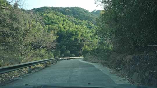 山区山路大山山区南方城市开车