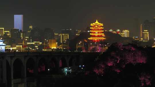 黄鹤楼夜景