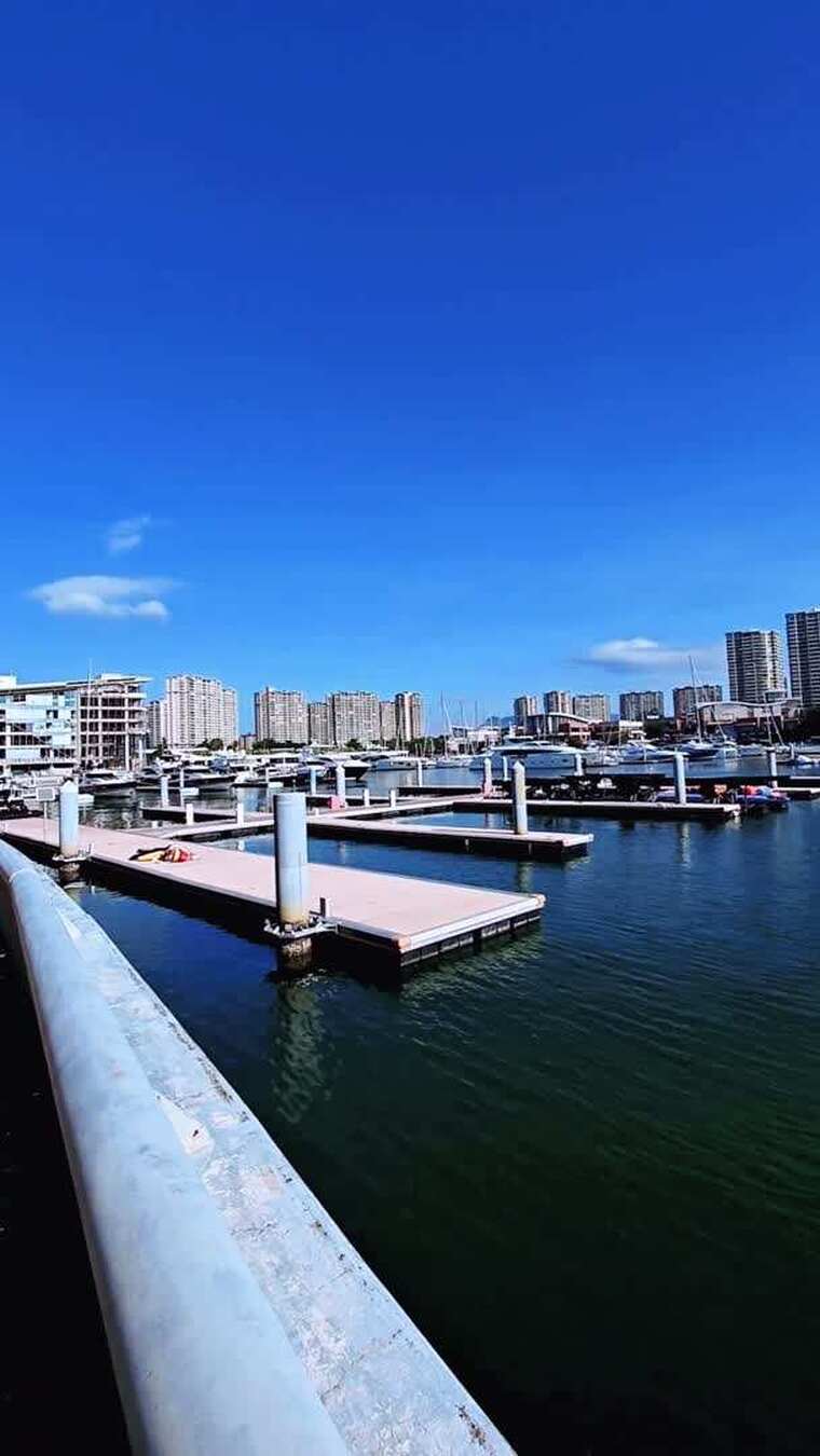 海南陵水清水湾豪华游艇码头