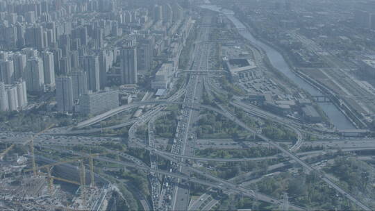 北京四惠交通枢纽 立交桥