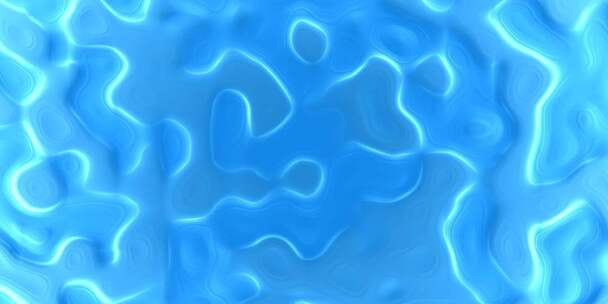 8K动态背景：蓝色纯净水波纹