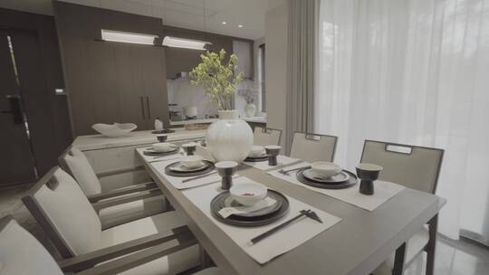 实拍叠墅别墅样板间 另有重新调色版本