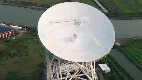 巨大的射电望远镜视频素材模板下载