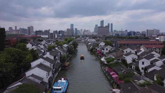 无锡清名桥历史街区 南长街古运河 江南水乡