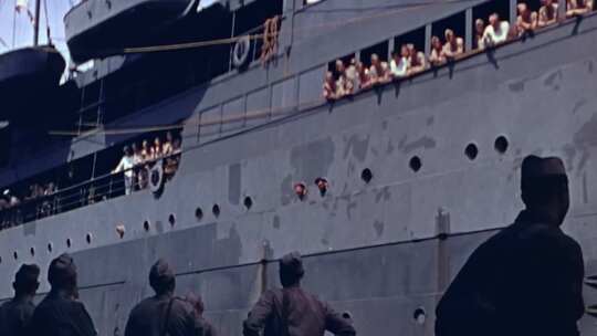 二战 夏威夷美国海军基地 美军部队修整营地