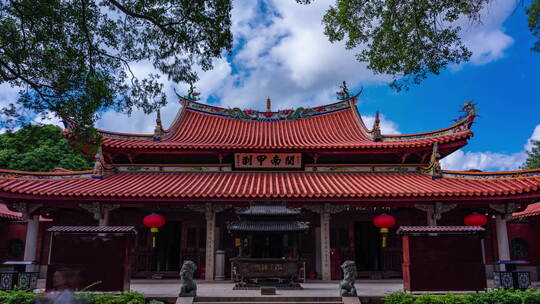 泉州承天寺地面8k延时