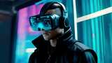 科幻未来黑客VR虚拟现实高清在线视频素材下载
