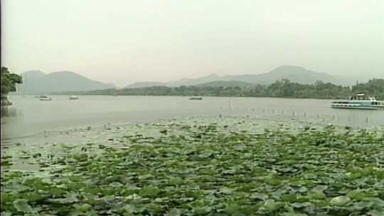 70年代 80年代杭州西湖 雷峰塔