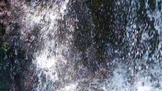 河边流水河流河水小溪山泉泉水流体液体水流