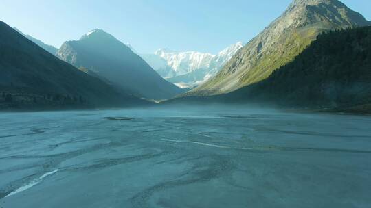 4K山水湖泊高山树林丛林自然景观