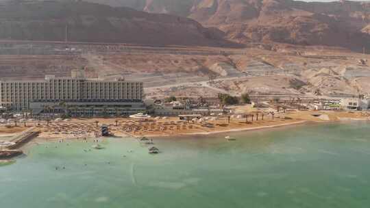 死海，以色列，盐湖城，约旦