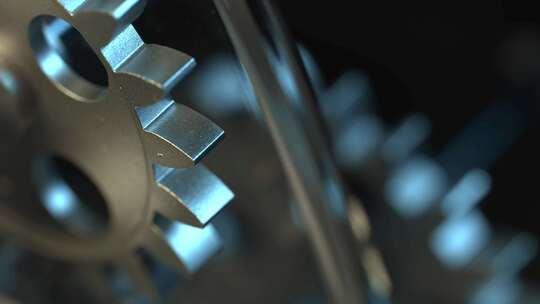 齿轮 工业 机械  制造业视频素材模板下载