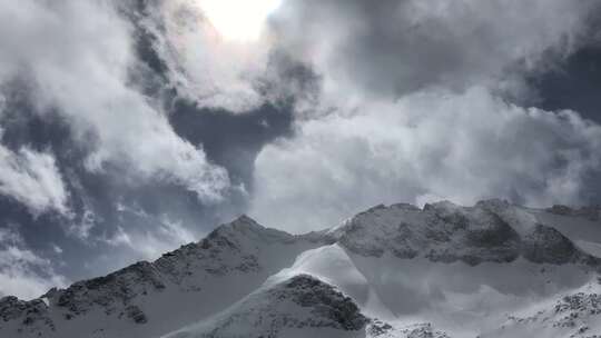 雪山冰川