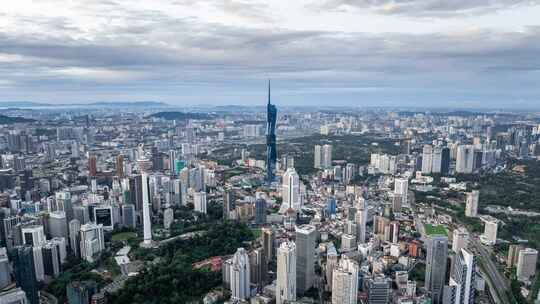 马来西亚吉隆坡莫迪卡石油双子塔夜景延时