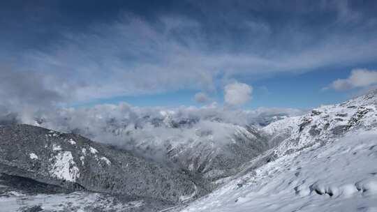 雪山延时