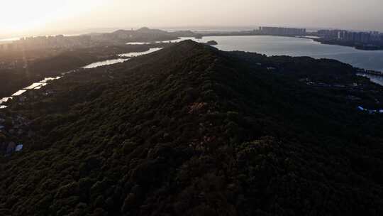 湖南岳阳洞庭湖小镇旅游景区