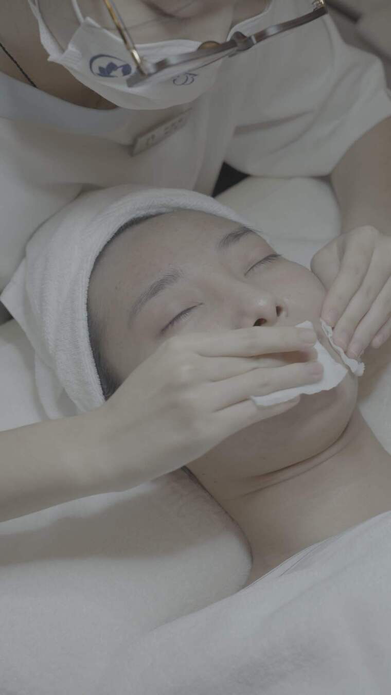 美容院 洁面 美容