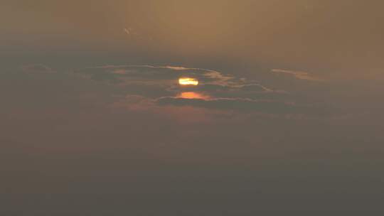 上海金山夕阳