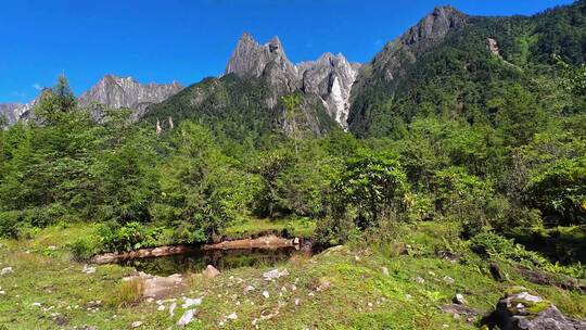 沙滩车自驾贡嘎山区磨西镇燕子沟旅游区