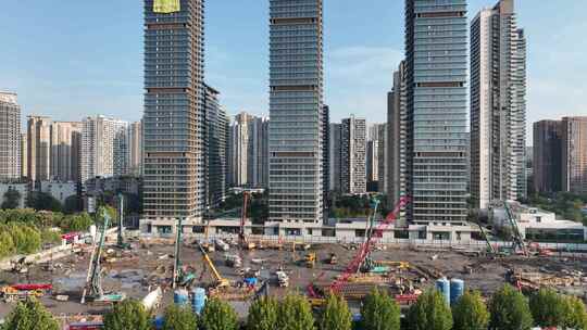 武汉江边巨幅球衣海报视频素材模板下载