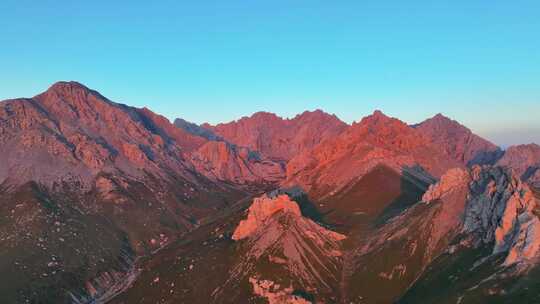 山地自然风光航拍素材