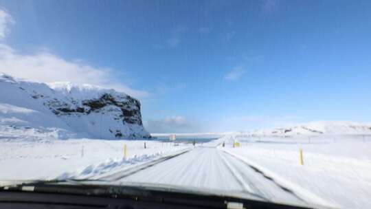 车窗外的风景 冰岛自驾旅行 开车第一视角