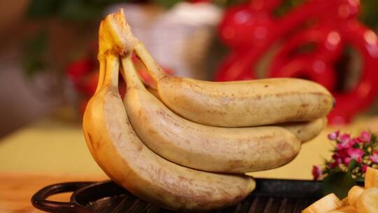 香蕉水果甜补钾