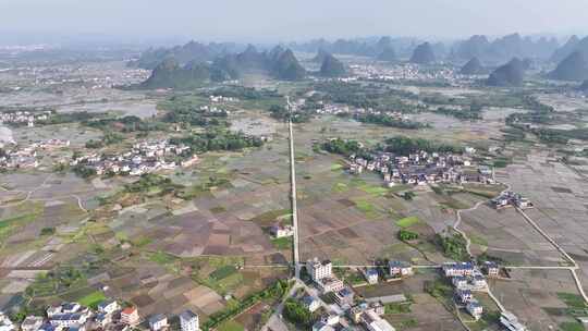 广西桂林会仙湿地航拍