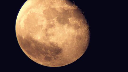 圆月中秋乌云遮月月亮满月团圆特写落下月光