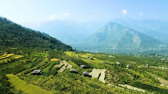 4K山水湖泊高山树林丛林自然景观