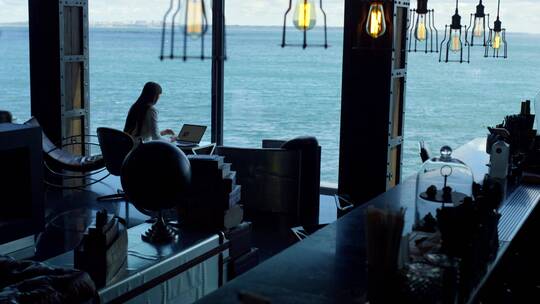 海边的咖啡厅