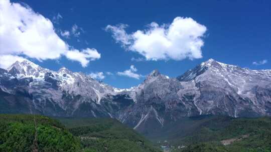 玉龙雪山延时摄影