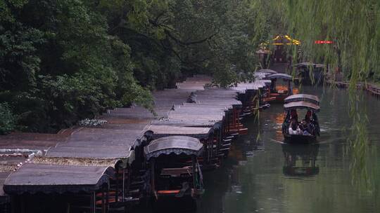 浙江湖州南浔古镇江南水乡风景