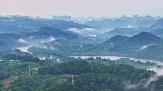 桂林山水 桂林风光 桂林航拍 风光风景