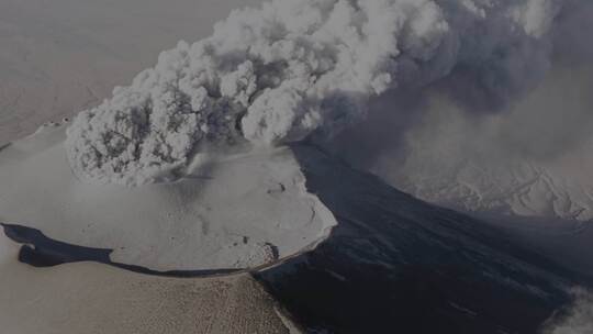 4K火山喷发