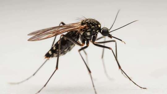 微距特写蚊子