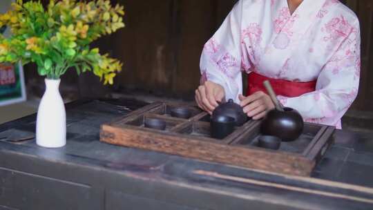 茶红茶泡茶沏茶茶叶茶艺红茶茶水滴