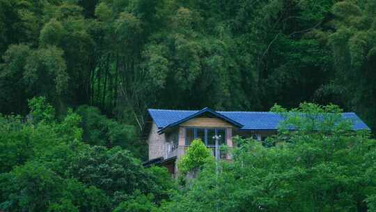 乡村农村山村建筑房屋