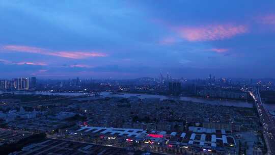 广州番禺洛溪 沙溪 厦滘夜景